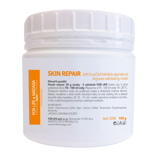 Bild von Skin Repair – Exfoliant Gesichtsmaske mit Alginat