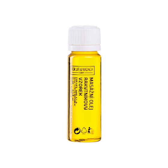 Obrázok z Masážny olej rakytníkový - hydrofilný